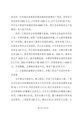 聚焦绿色转型 筑牢发展根基——2023年度XX镇党委书记关于新型环保建材产业发展情况的述职报告